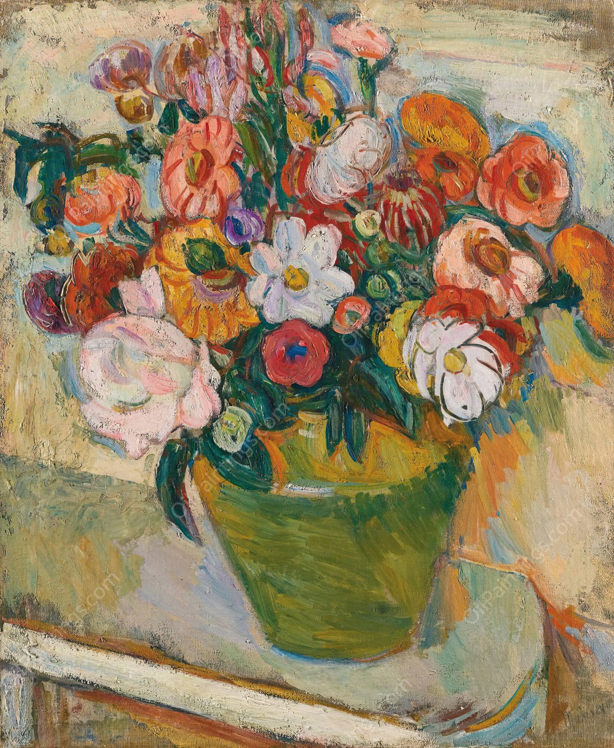 Still Life  by Abraham Manievich - Hand-Painted Oil Painting Reproduction