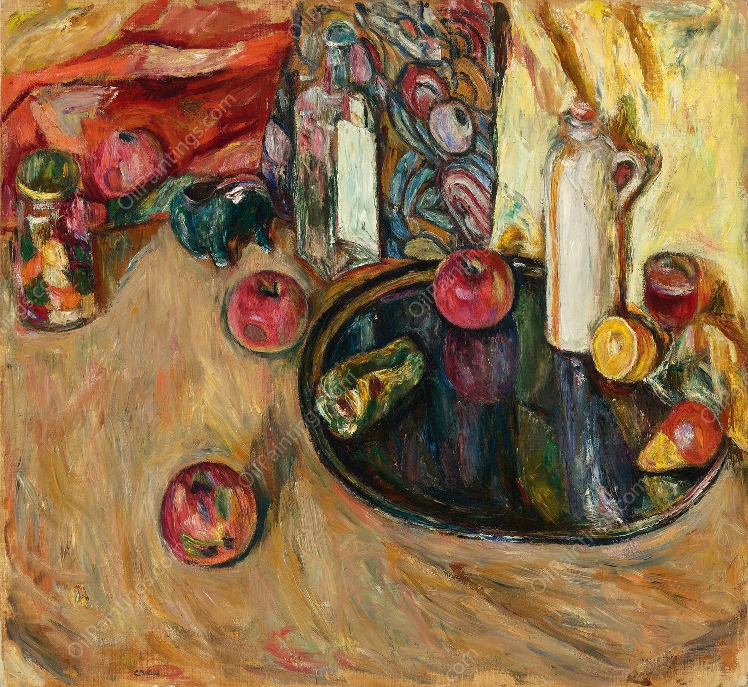 Still Life by Abraham Manievich - Hand-Painted Oil Painting Reproduction
