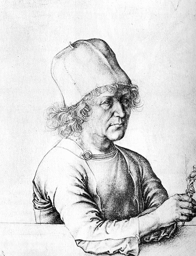 Albrech Durer the Elder by Albrecht Duerer - Hand-Painted Oil Painting Reproduction