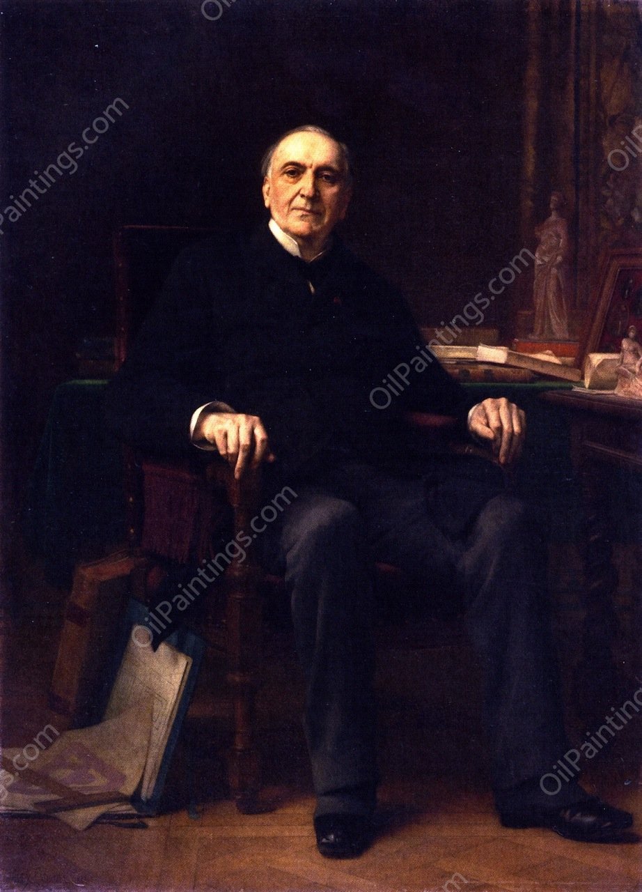 Alfred Armand by Alexandre Cabanel - Hand-Painted Oil Painting Reproduction