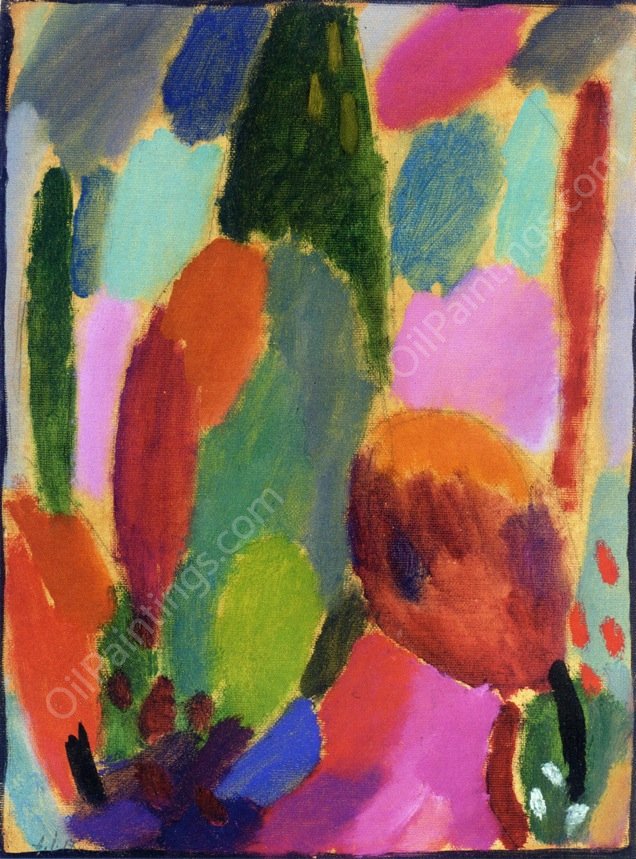 Variation: Tendernesses by Alexei Jawlensky - Hand-Painted Oil Painting Reproduction