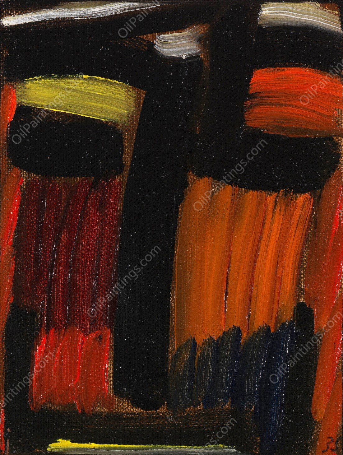 Meditation  by Alexej Von Jawlensky - Hand-Painted Oil Painting Reproduction