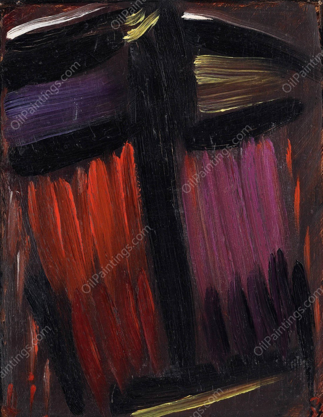 Meditation by Alexej Von Jawlensky - Hand-Painted Oil Painting Reproduction