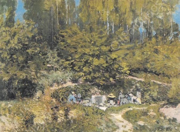 Women Laudering by Alfred Sisley - Hand-Painted Oil Painting Reproduction