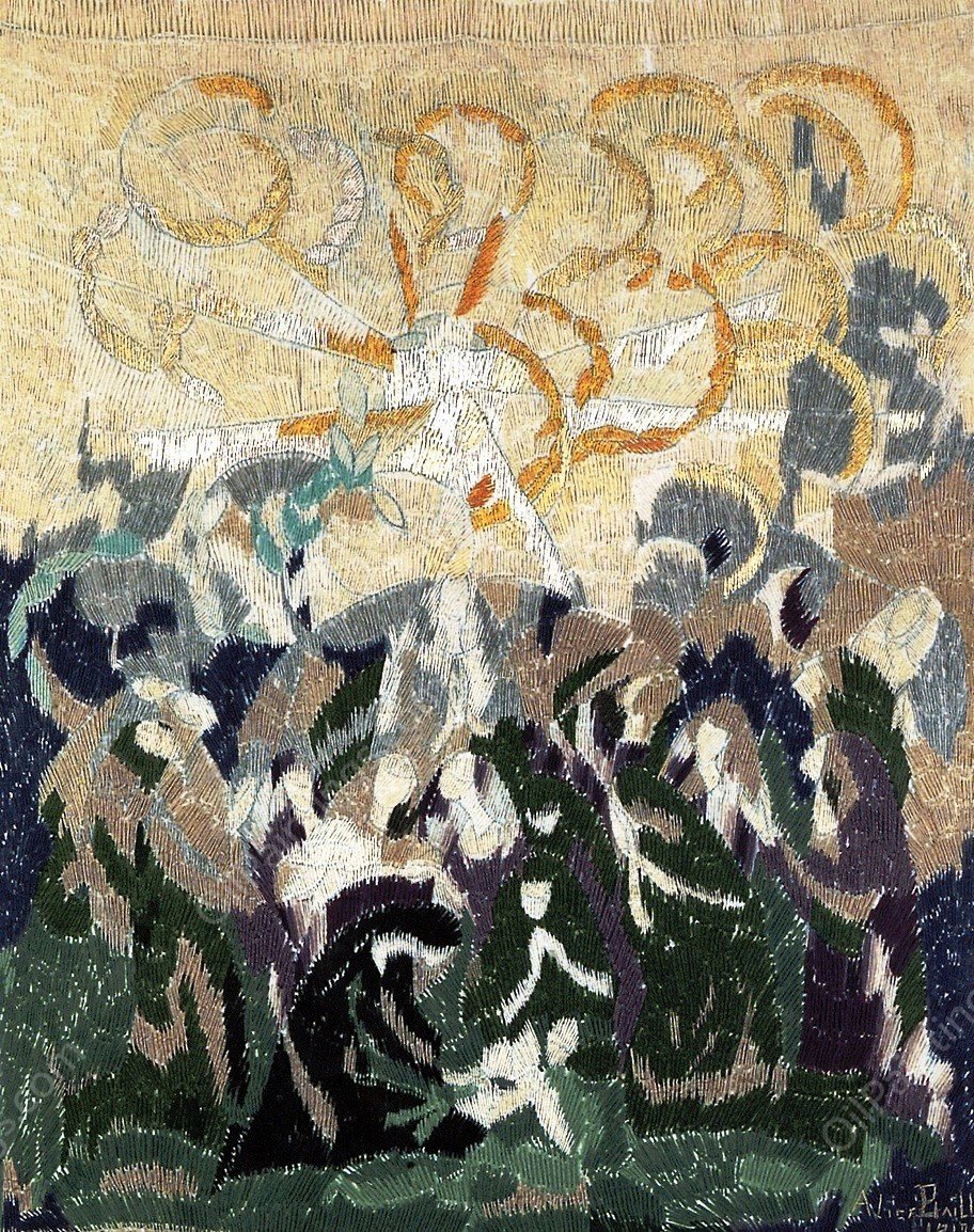 Heroic Crowns by Alice Bailly - Hand-Painted Oil Painting Reproduction