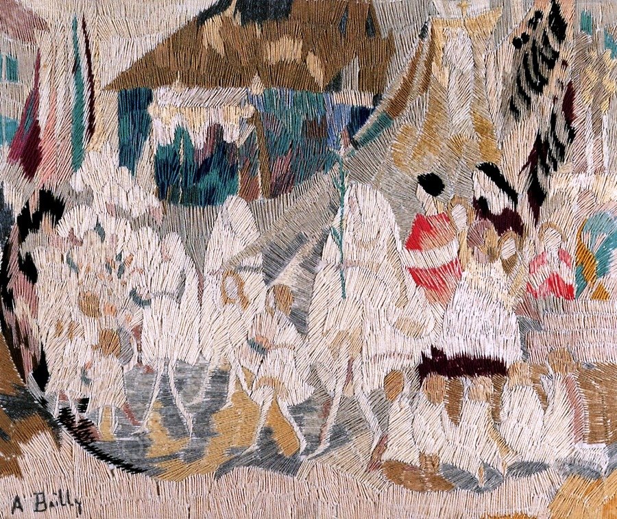 Procession by Alice Bailly - Hand-Painted Oil Painting Reproduction