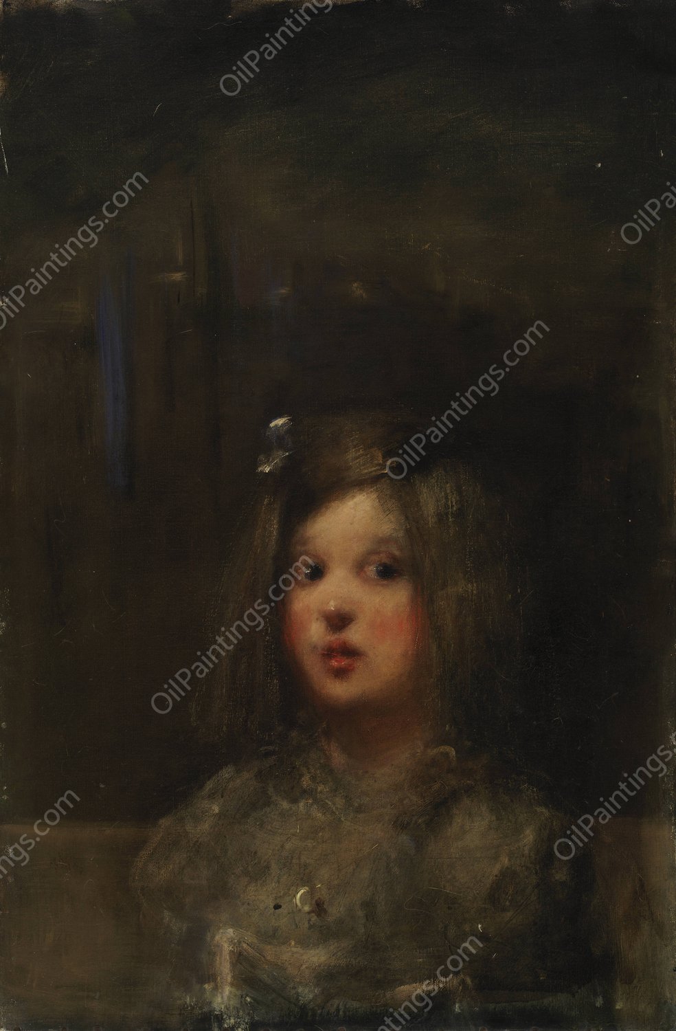Infanta  by Alice Pike Barney - Hand-Painted Oil Painting Reproduction