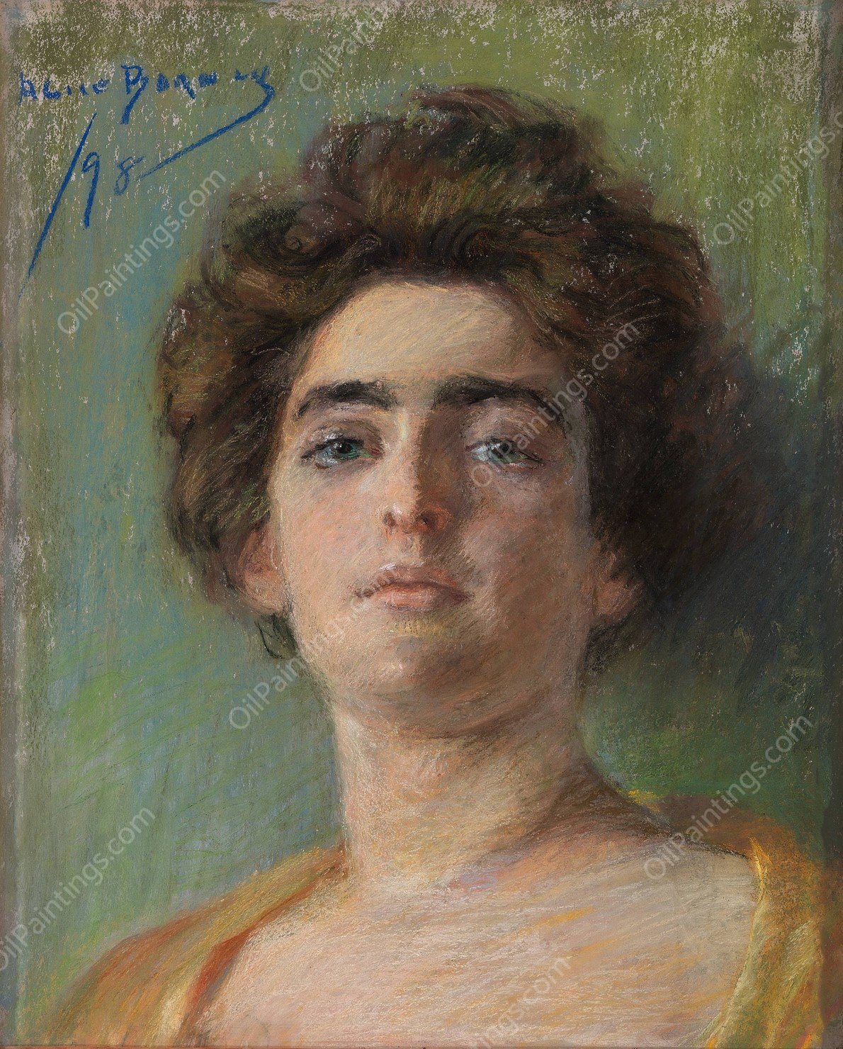 Laura Alice  by Alice Pike Barney - Hand-Painted Oil Painting Reproduction