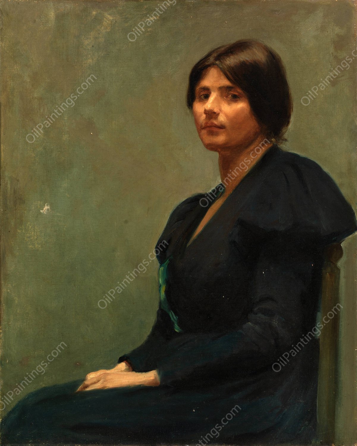 Martha  by Alice Pike Barney - Hand-Painted Oil Painting Reproduction