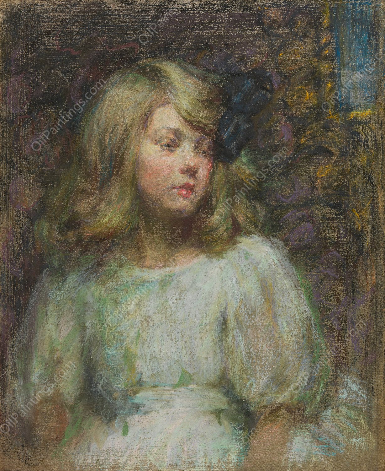 Peggy  by Alice Pike Barney - Hand-Painted Oil Painting Reproduction