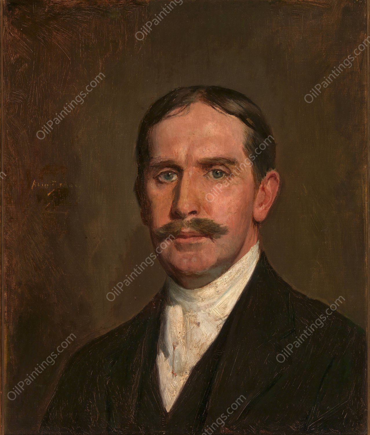 The White Stock  by Alice Pike Barney - Hand-Painted Oil Painting Reproduction