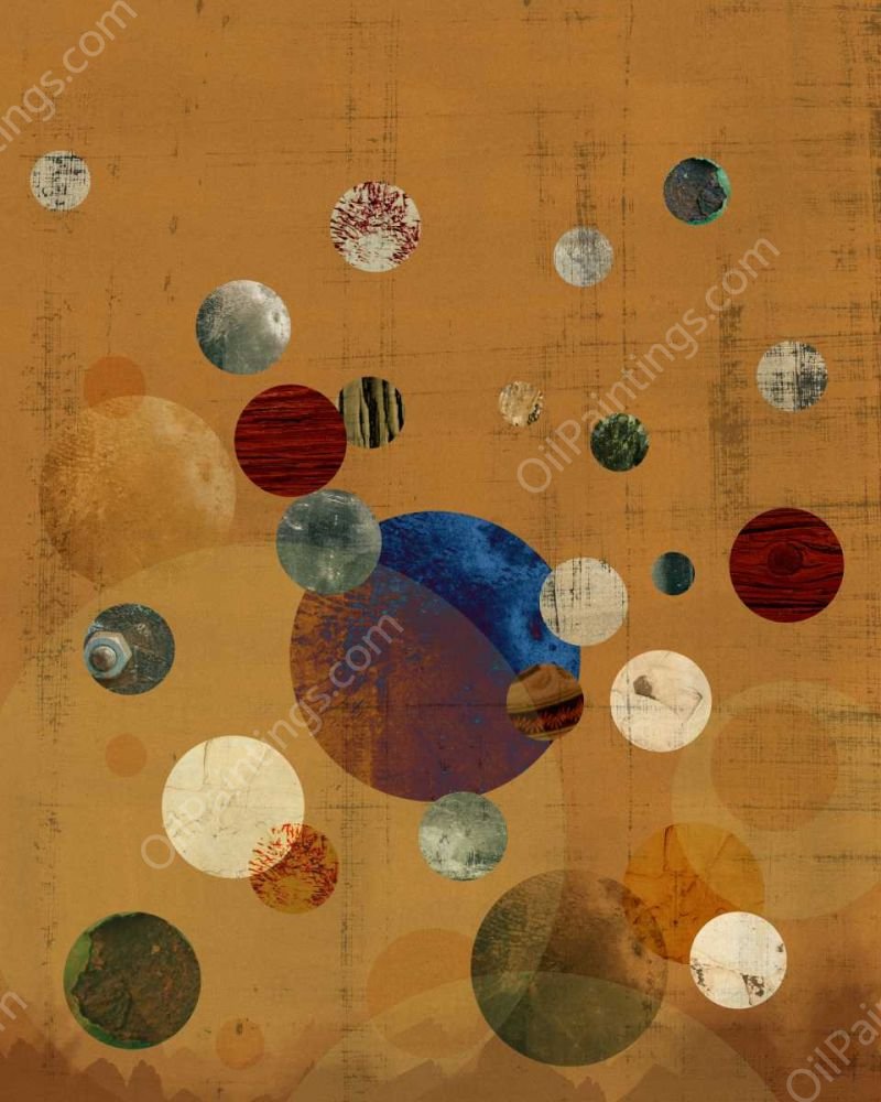 Celeste I by Alicia Ludwig - Hand-Painted Oil Painting Reproduction