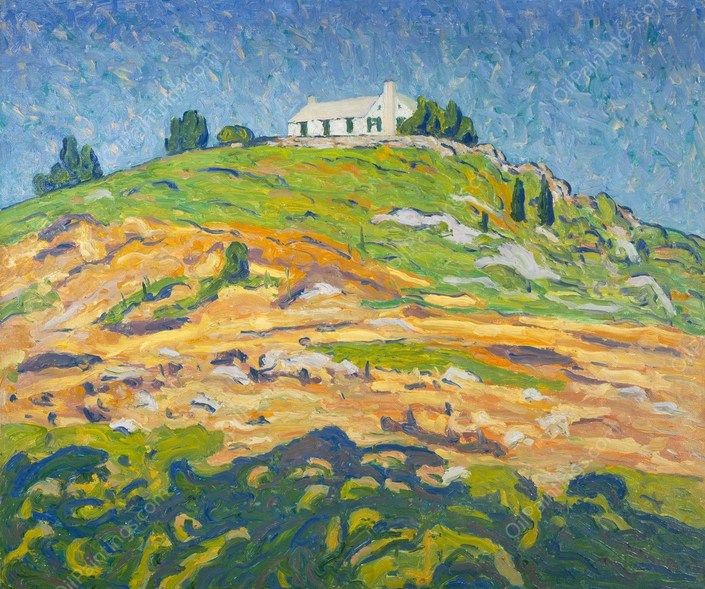 The Rise by Allen Tucker - Hand-Painted Oil Painting Reproduction