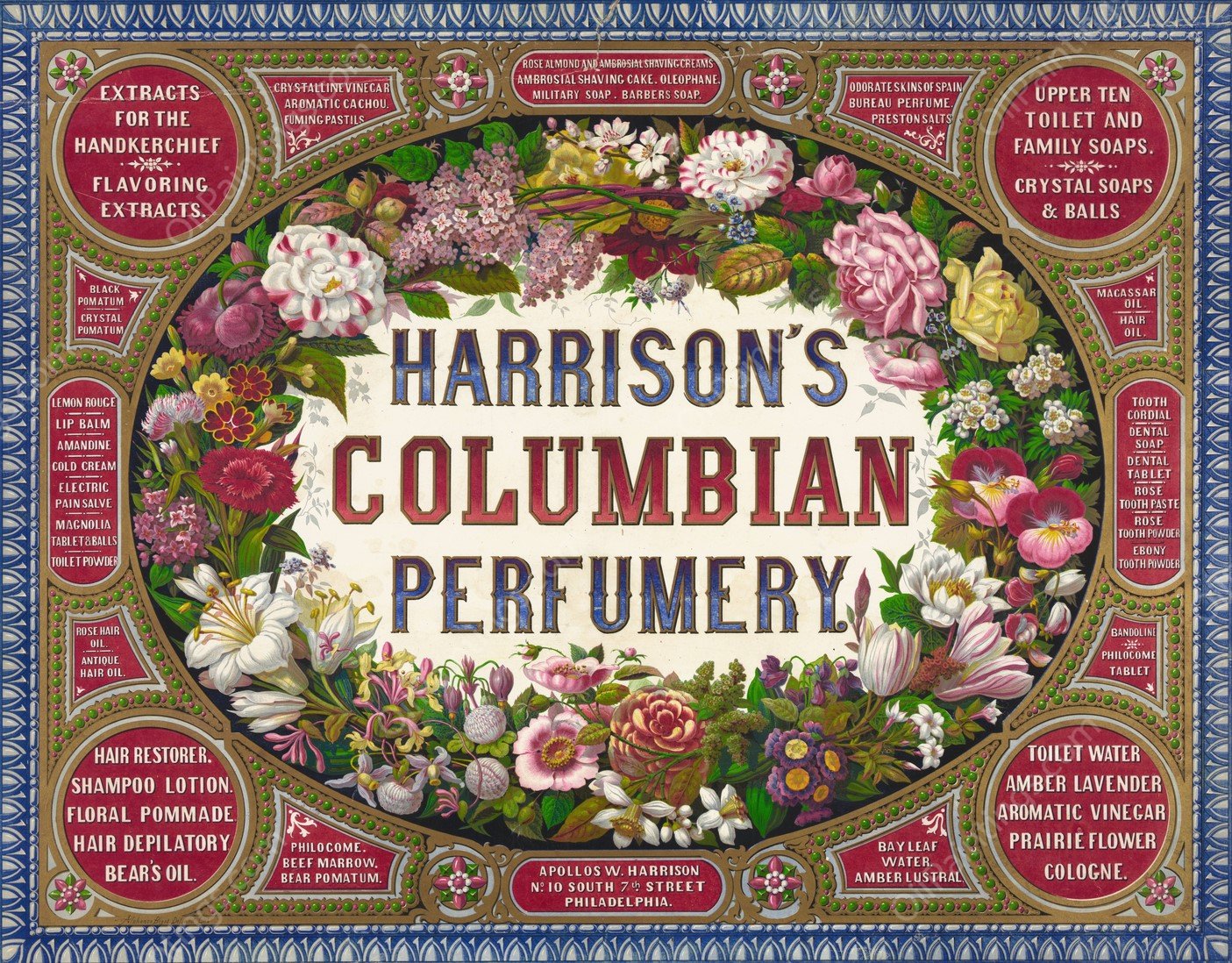 Harrison's Columbian perfumery  by Alphonse Bigot - Hand-Painted Oil Painting Reproduction