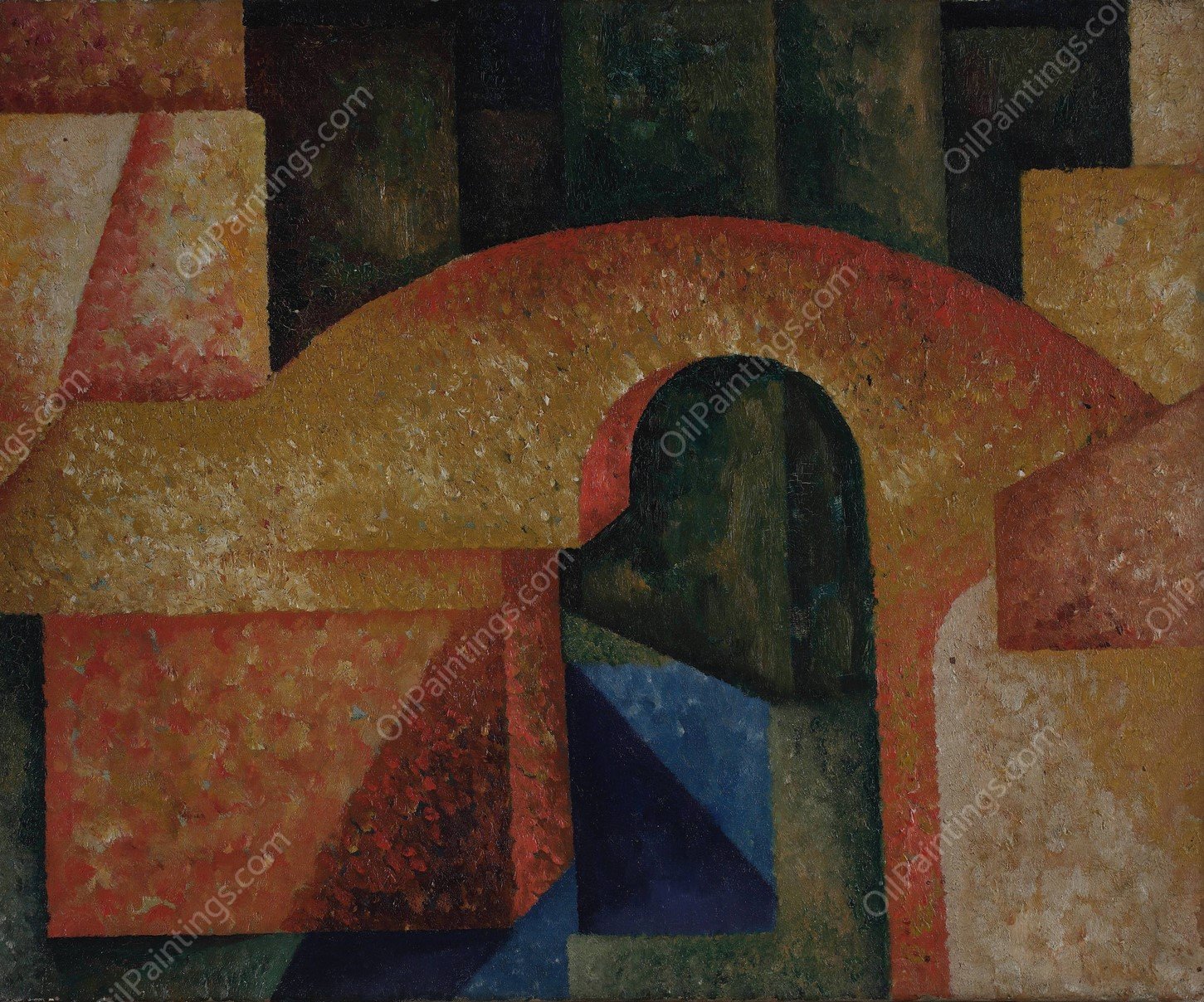 Untitled  by Amadeo De Souza-Cardoso - Hand-Painted Oil Painting Reproduction