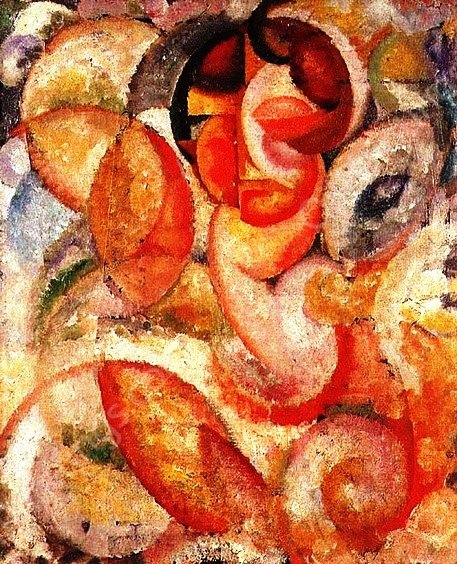 Cabeca by Amadeu De Sousa Cardoso - Hand-Painted Oil Painting Reproduction