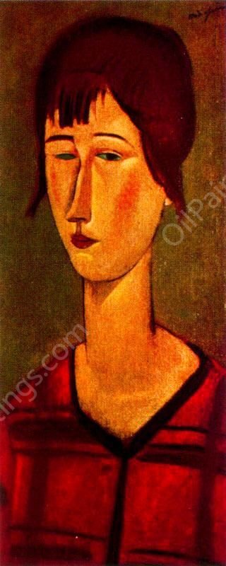 Marcelle by Amedeo Modigliani - Hand-Painted Oil Painting Reproduction