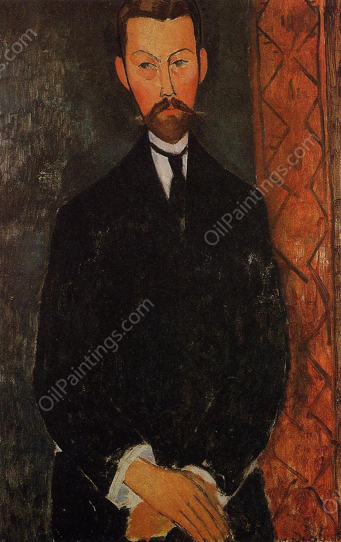 Portrait of Paul Alexander by Amedeo Modigliani - Hand-Painted Oil Painting Reproduction