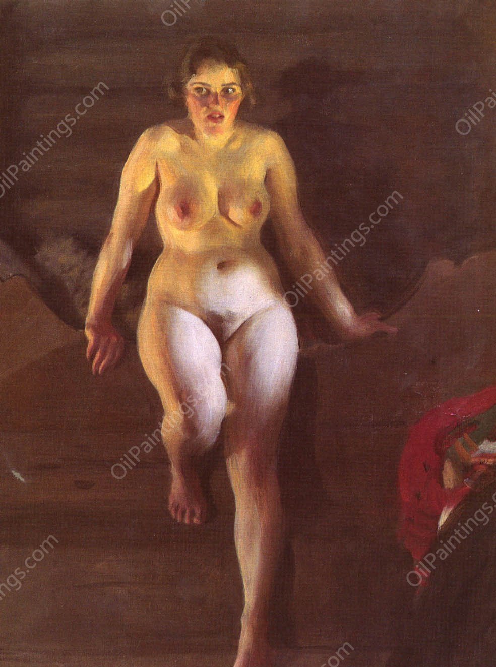 Loftsangen by Anders Zorn - Hand-Painted Oil Painting Reproduction