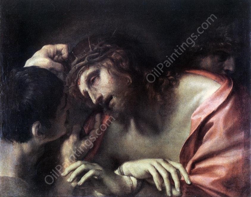 Mocking of Christ by Annibale Carracci - Hand-Painted Oil Painting Reproduction