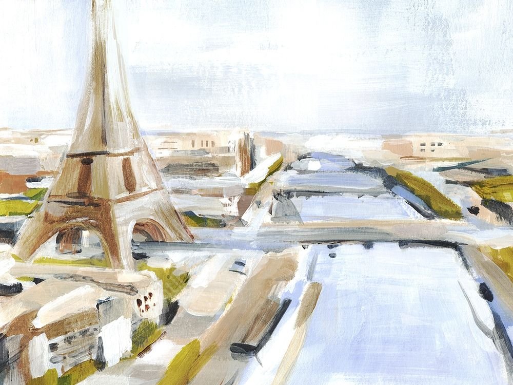 Daylight Paris I by Annie Warren - Hand-Painted Oil Painting Reproduction