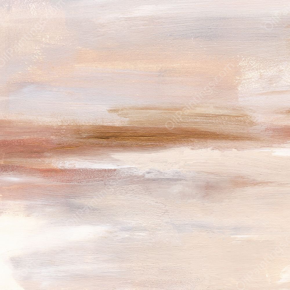 Golden Horizon II by Annie Warren - Hand-Painted Oil Painting Reproduction