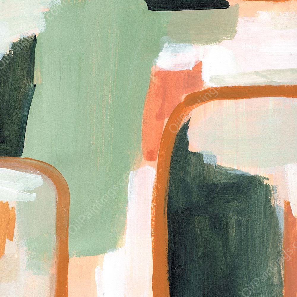 Patina Arc I by Annie Warren - Hand-Painted Oil Painting Reproduction