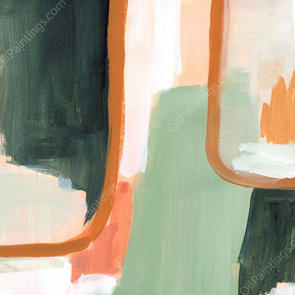 Patina Arc II by Annie Warren - Hand-Painted Oil Painting Reproduction