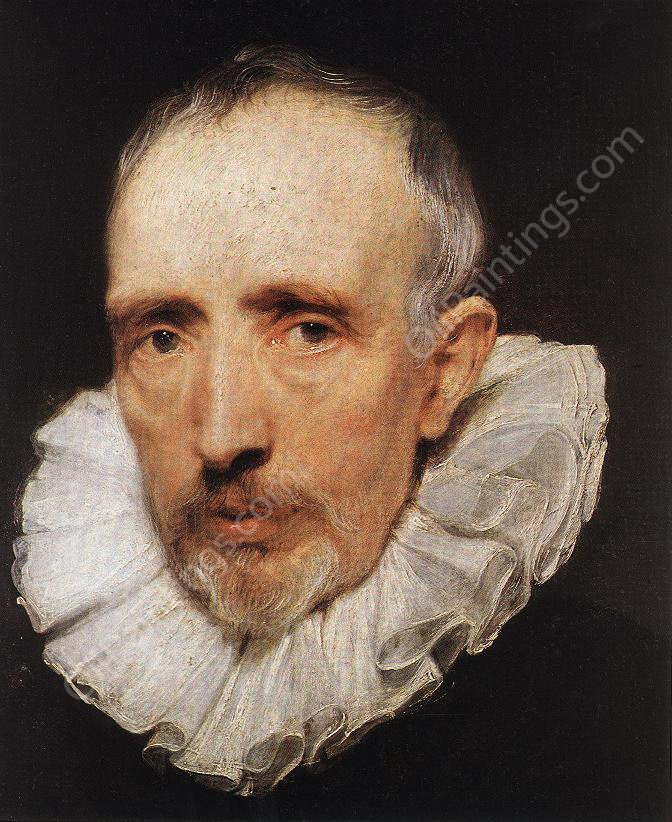 Cornelis van der Geest by Anthony Van Dyck - Hand-Painted Oil Painting Reproduction