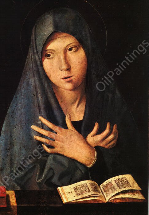 Virgin of the Annunciation by Antonello Da Messina - Hand-Painted Oil Painting Reproduction