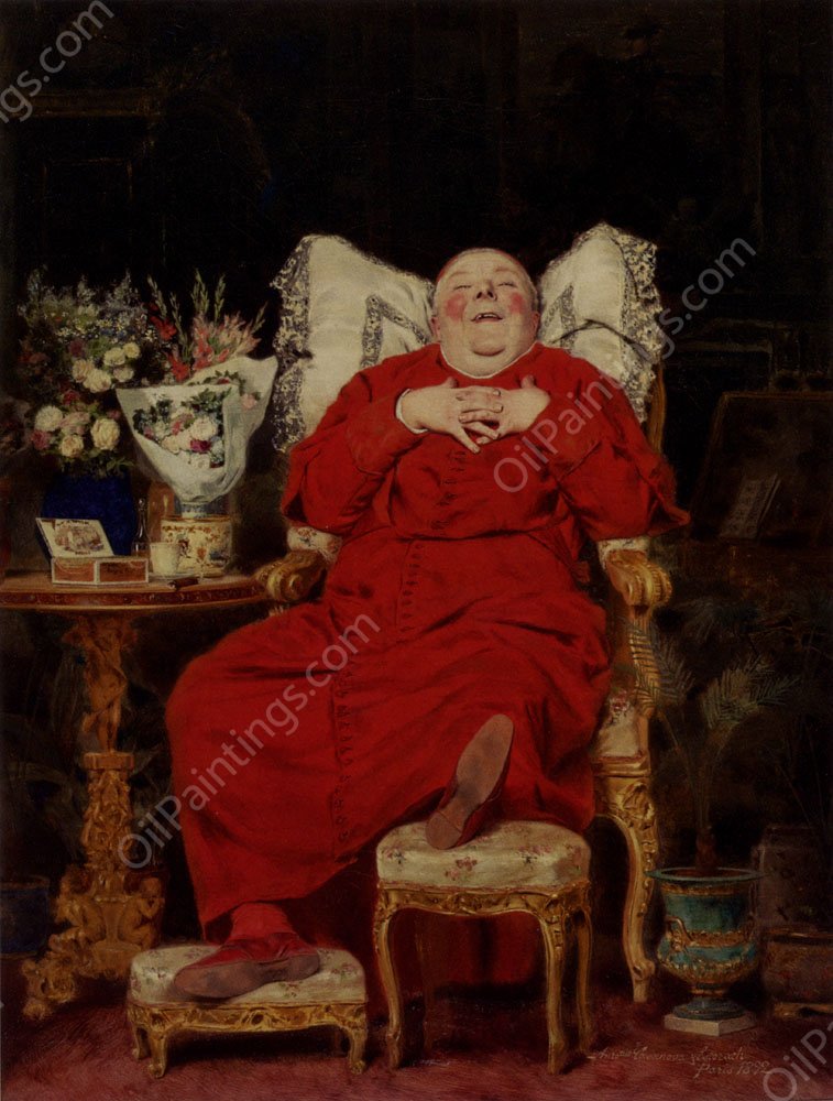 A Happy Birthday by Antonio Salvador Casanova y Estorach - Hand-Painted Oil Painting Reproduction