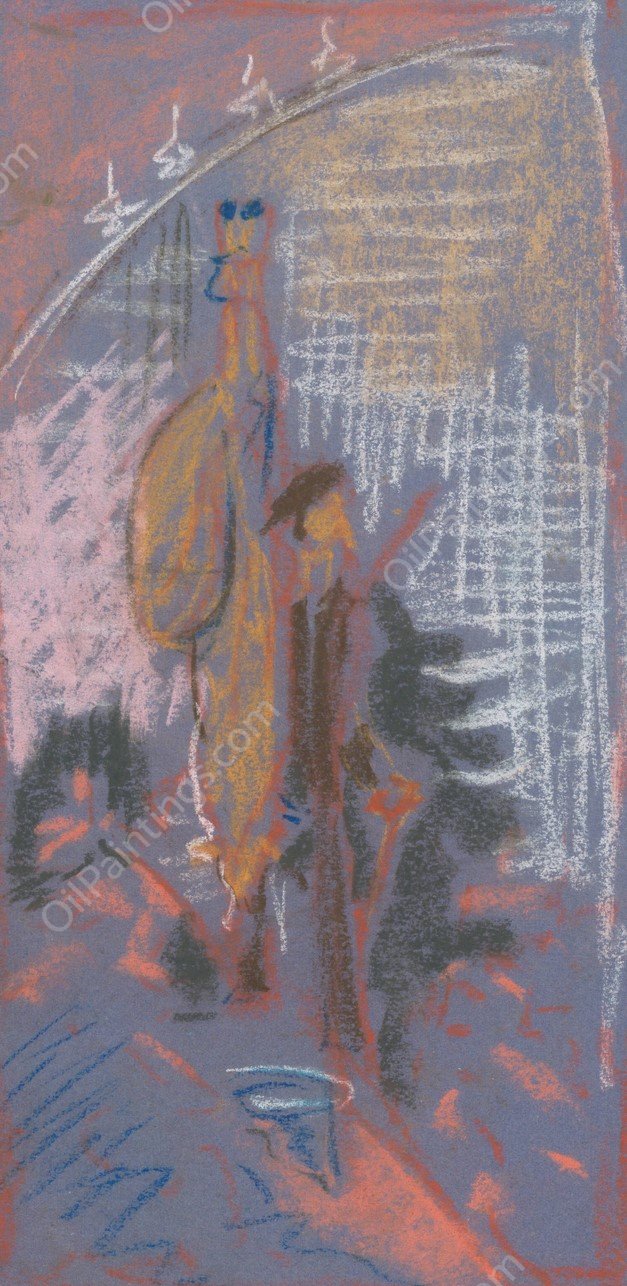 Return from the Hunt  by Arnold Peter Weisz-Kubincan - Hand-Painted Oil Painting Reproduction