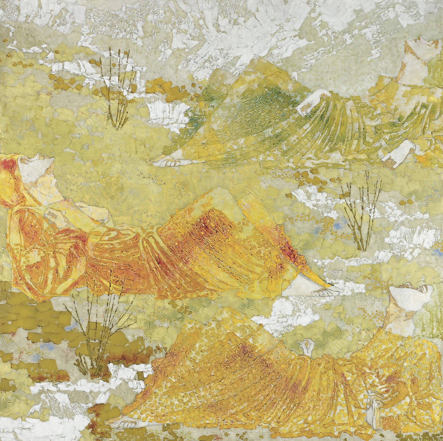 Tranquillity by Augusto Giacometti - Hand-Painted Oil Painting Reproduction