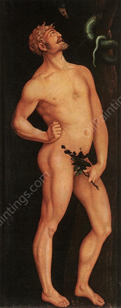 Adam by Baldung Grien Hans - Hand-Painted Oil Painting Reproduction