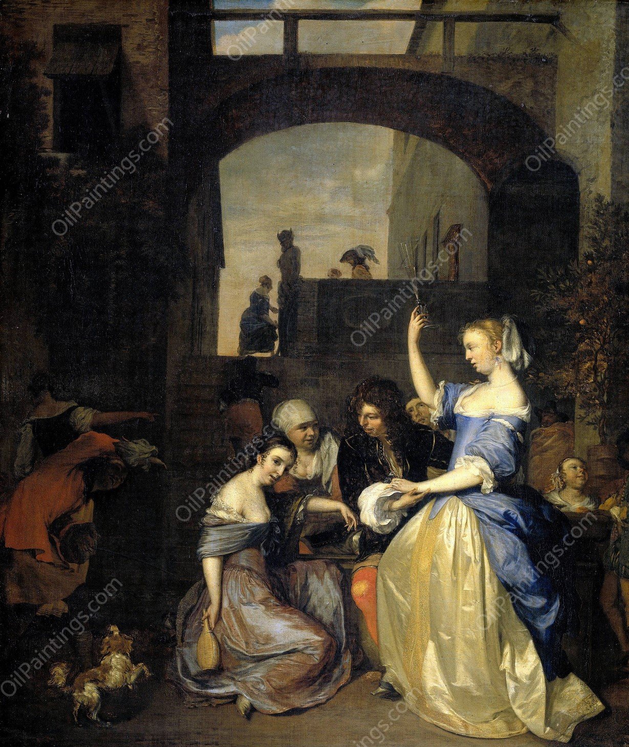 The Prodigal Son  by Barend Graat - Hand-Painted Oil Painting Reproduction