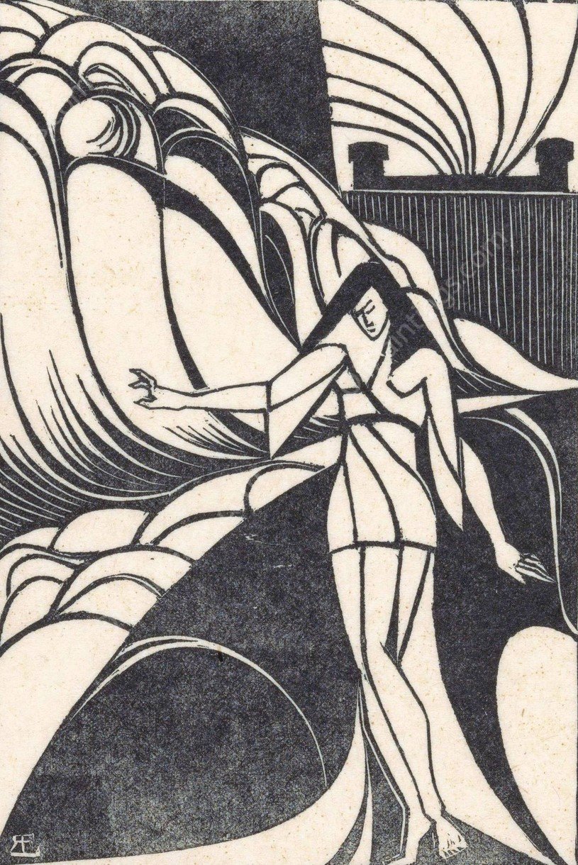 Deirdre  by Bernard Essers - Hand-Painted Oil Painting Reproduction