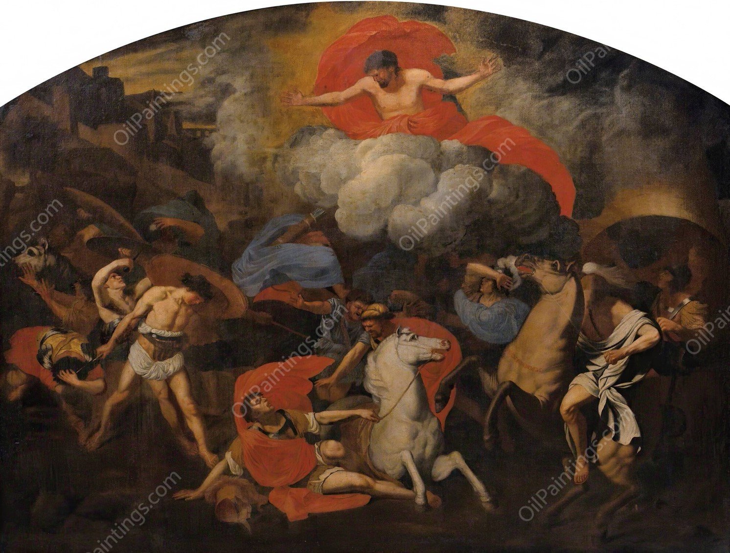 Conversion Of Saint Paul by Bertholet Flemalle - Hand-Painted Oil Painting Reproduction