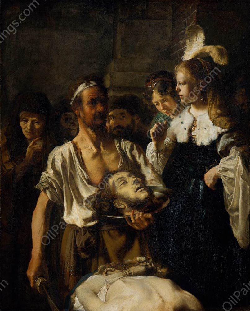 The Beheading of St. John the Baptist by Carel Fabritius - Hand-Painted Oil Painting Reproduction