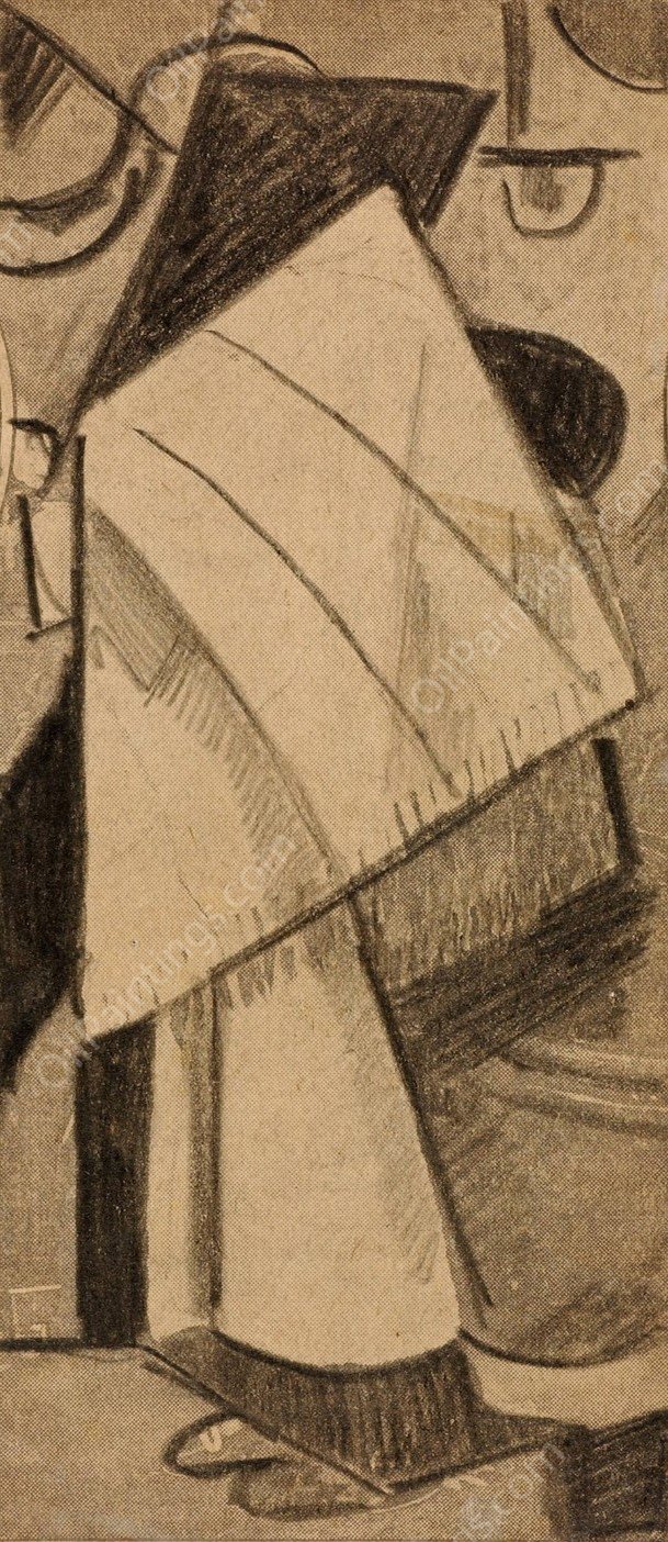 Abstract 2 by Carl Newman - Hand-Painted Oil Painting Reproduction