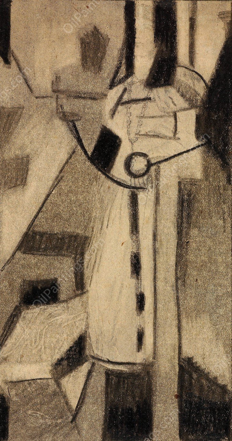 Abstract II by Carl Newman - Hand-Painted Oil Painting Reproduction