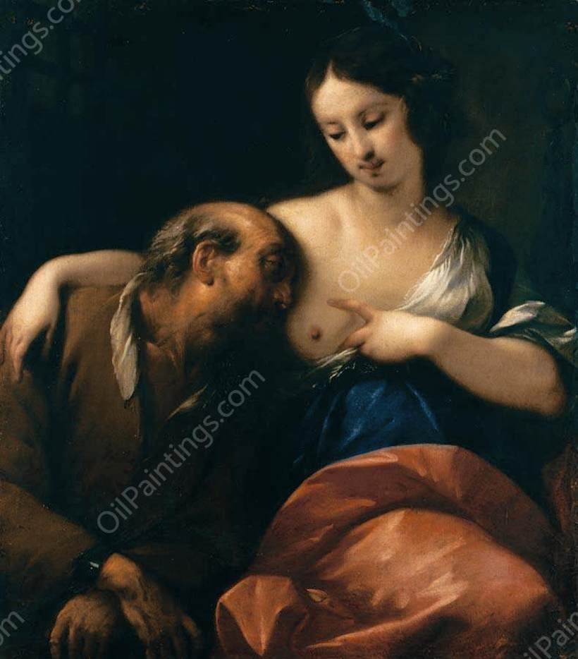 Roman Charity by Carlo Francesco Nuvolone - Hand-Painted Oil Painting Reproduction