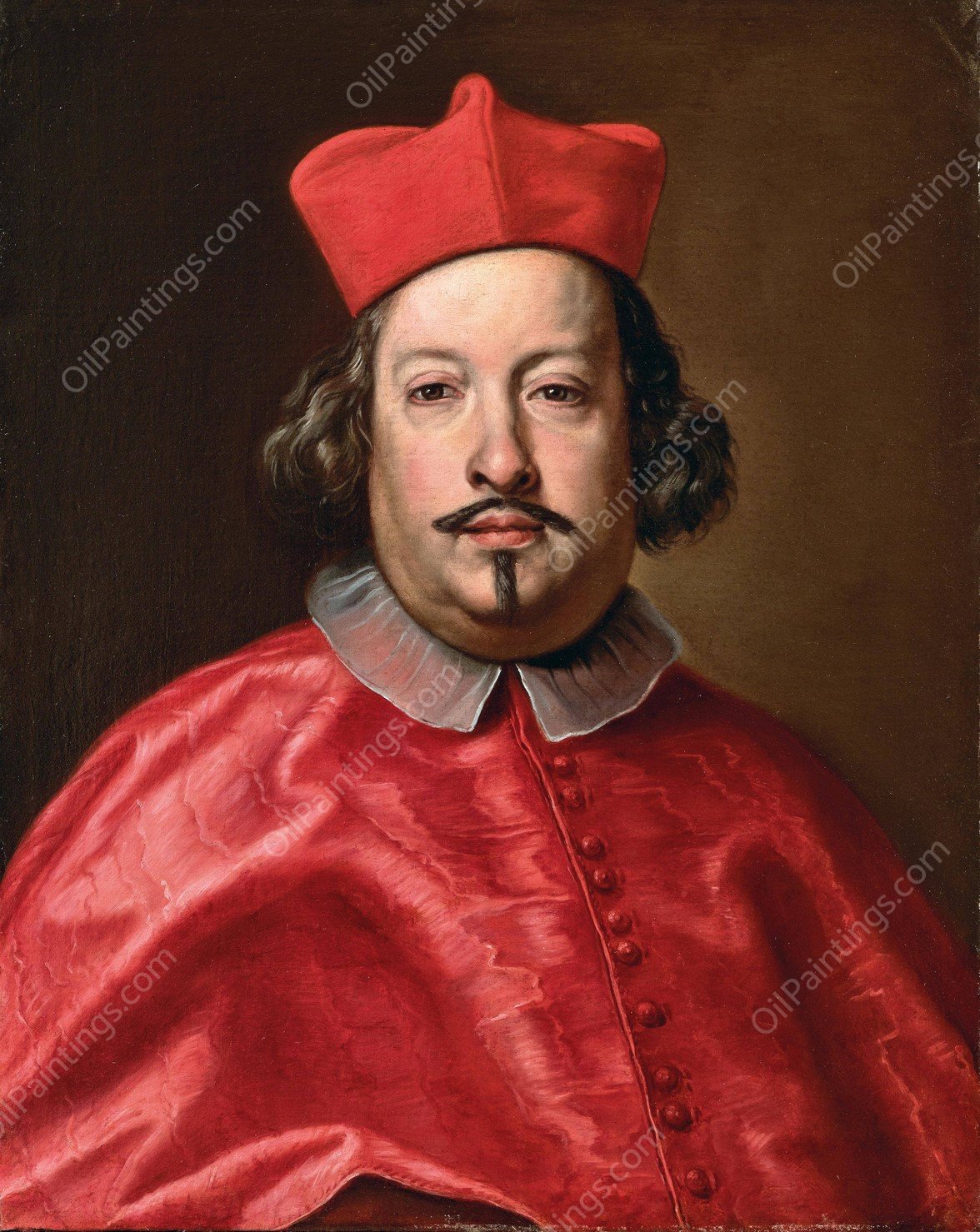 Portrait Of Cardinal Camillo Massimo  by Carlo Maratti - Hand-Painted Oil Painting Reproduction