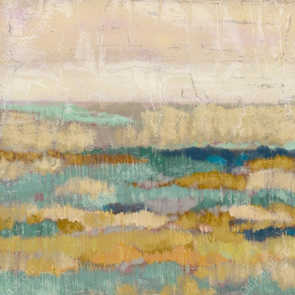 Marsh Impressions II by Chariklia Zarris - Hand-Painted Oil Painting Reproduction