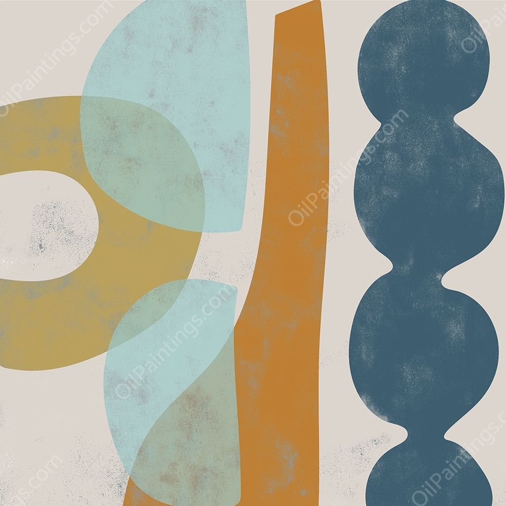 Span II by Chariklia Zarris - Hand-Painted Oil Painting Reproduction