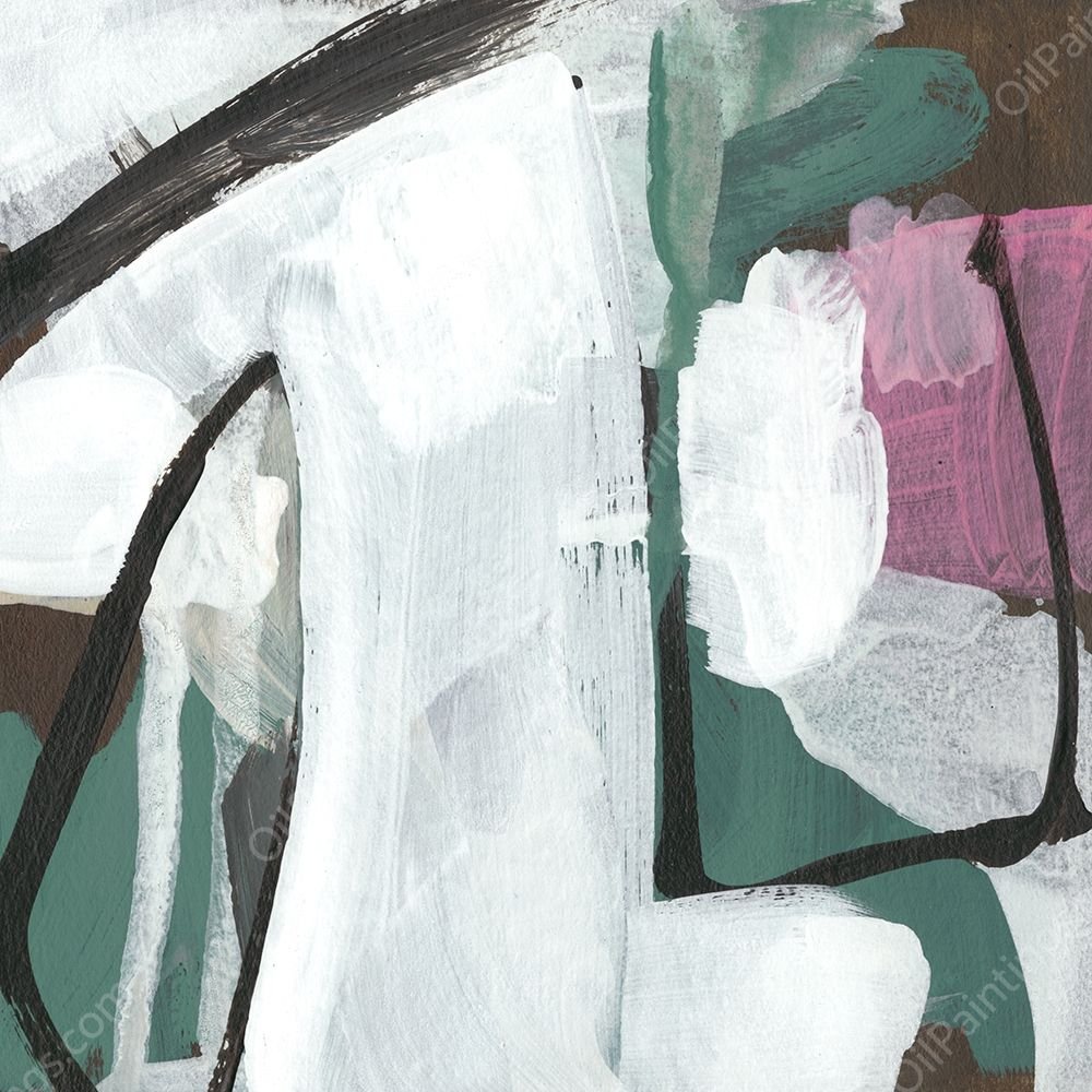 Uncharted Territory V by Chariklia Zarris - Hand-Painted Oil Painting Reproduction