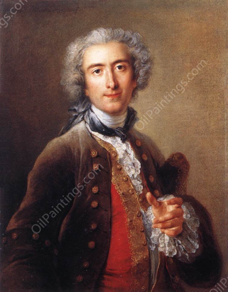 Philippe Coypel by Charles-Antoine Coypel - Hand-Painted Oil Painting Reproduction