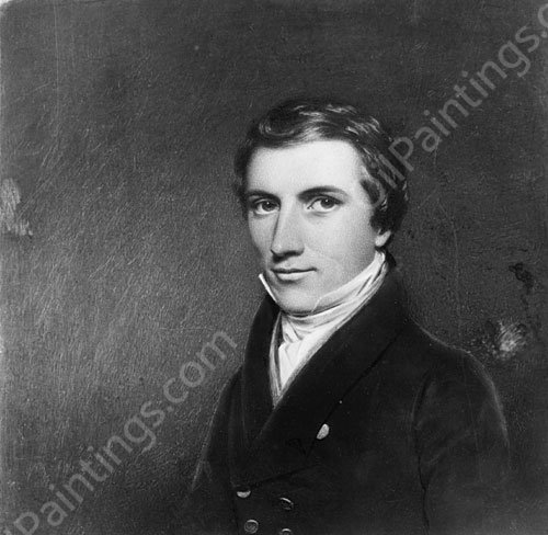 Benjamin Moore McVickar by Charles Cromwell Ingham - Hand-Painted Oil Painting Reproduction