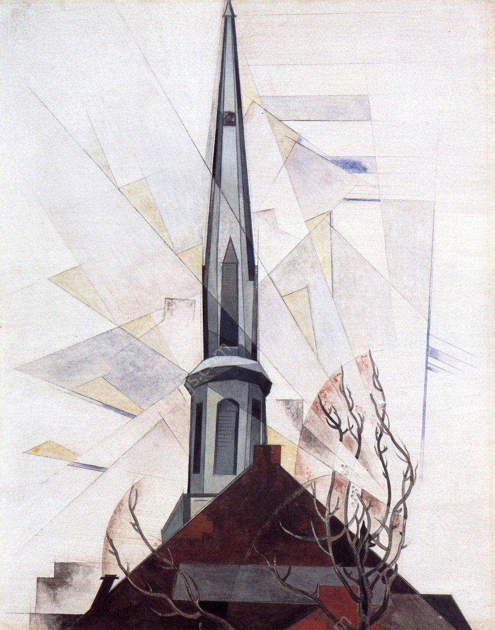 In the Province #7 by Charles Demuth - Hand-Painted Oil Painting Reproduction