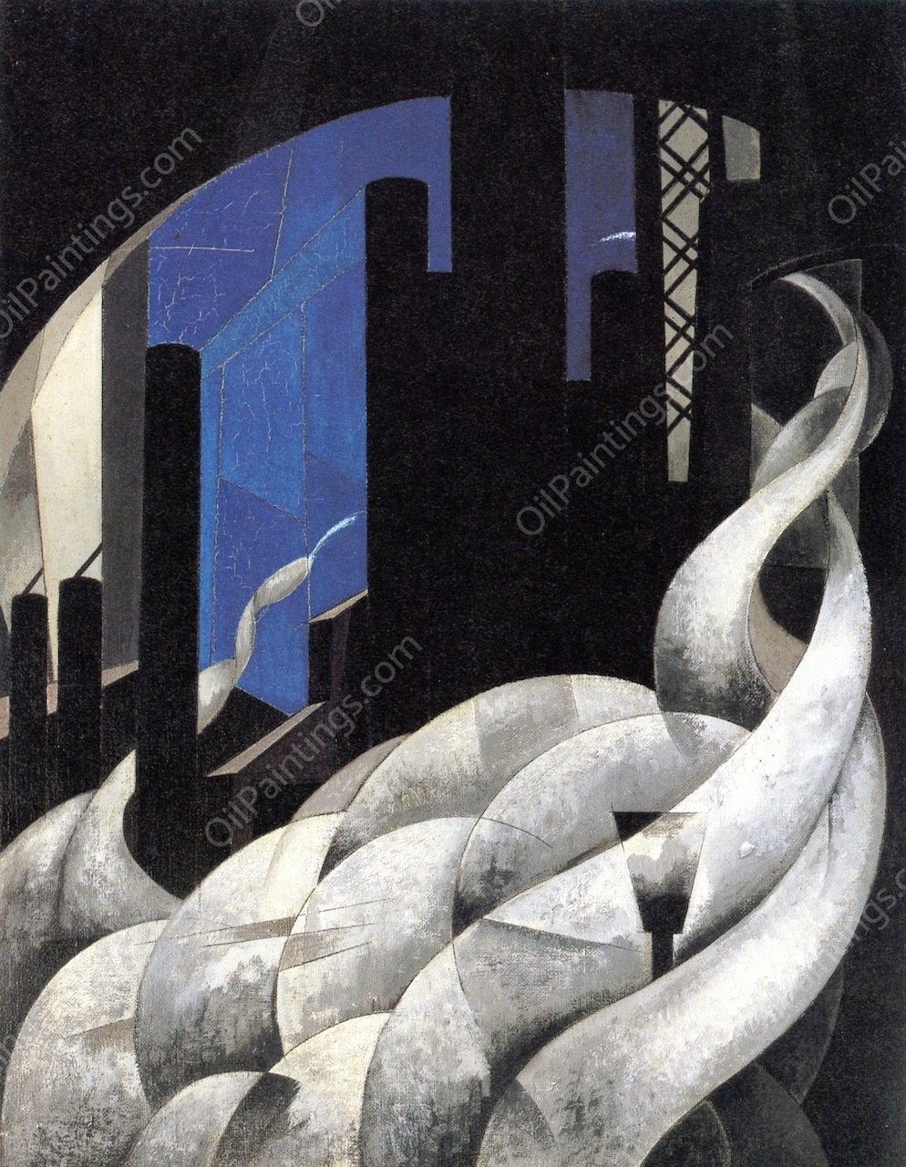 Incense of a New Church by Charles Demuth - Hand-Painted Oil Painting Reproduction