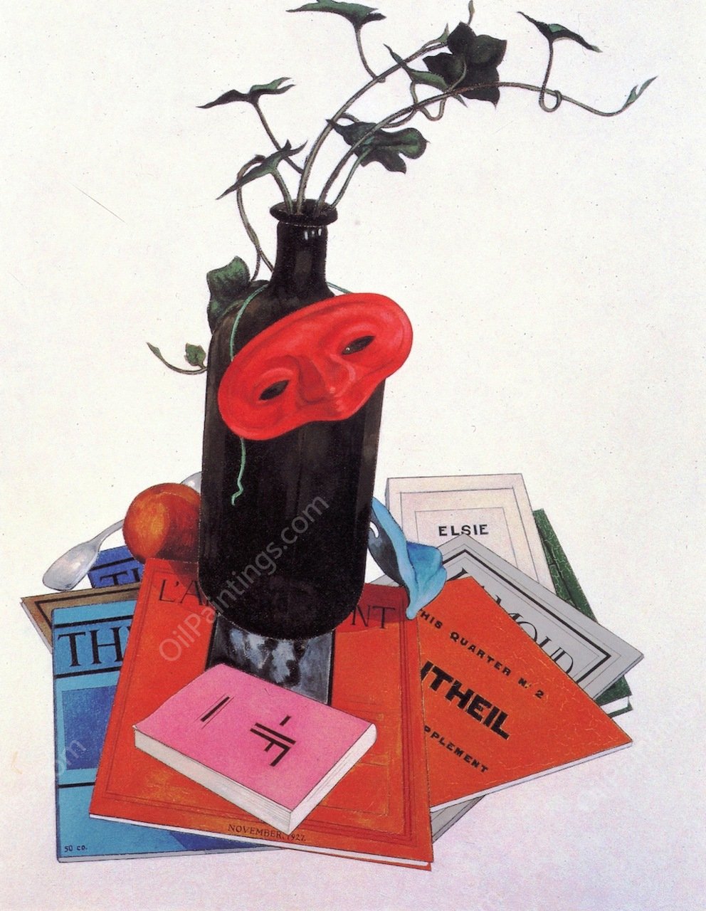 Longhi on Broadway by Charles Demuth - Hand-Painted Oil Painting Reproduction